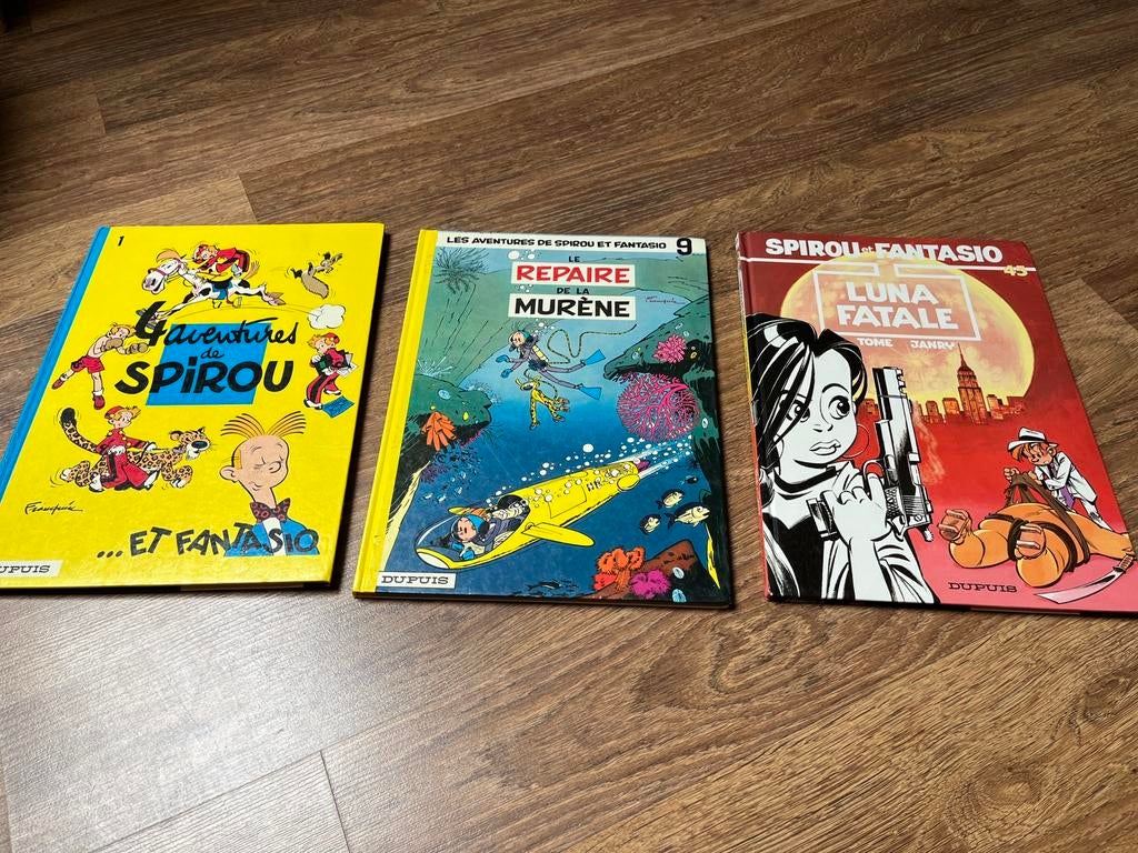 3 BD collector - les aventures de Spirou et Fantasio, Livres, Enlèvement ou Envoi