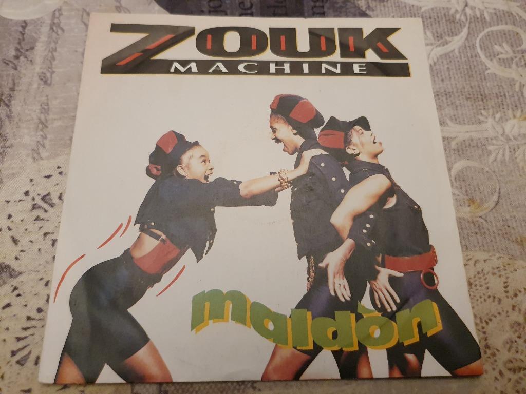 Disque vinyl 45 tours Zouk Machine – Maldòn, Enlèvement ou Envoi, Comme neuf, Dance populaire