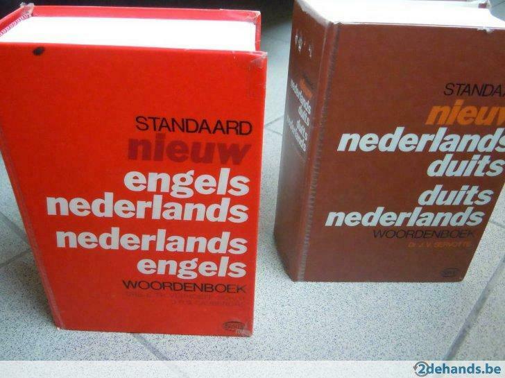 woordenboeken  Nederlands - Duits, Ophalen of Verzenden, Gelezen, Duits