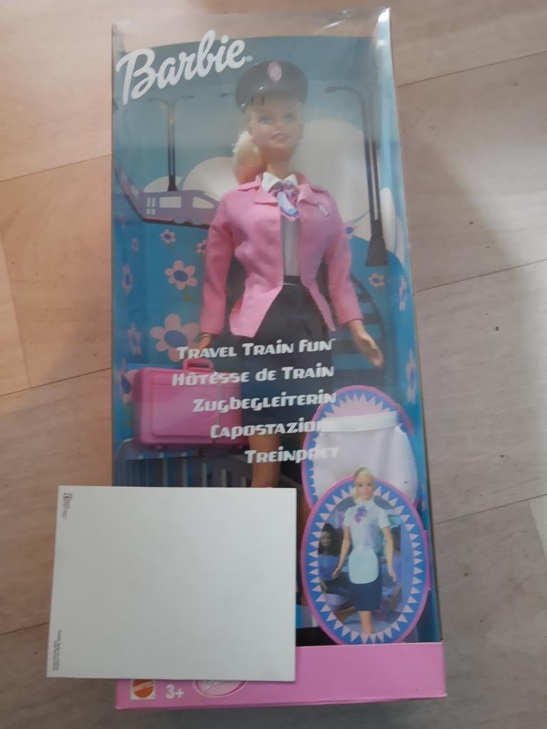 Barbie - travel train fun - nog nieuw in verpakking, Ophalen of Verzenden, Zo goed als nieuw