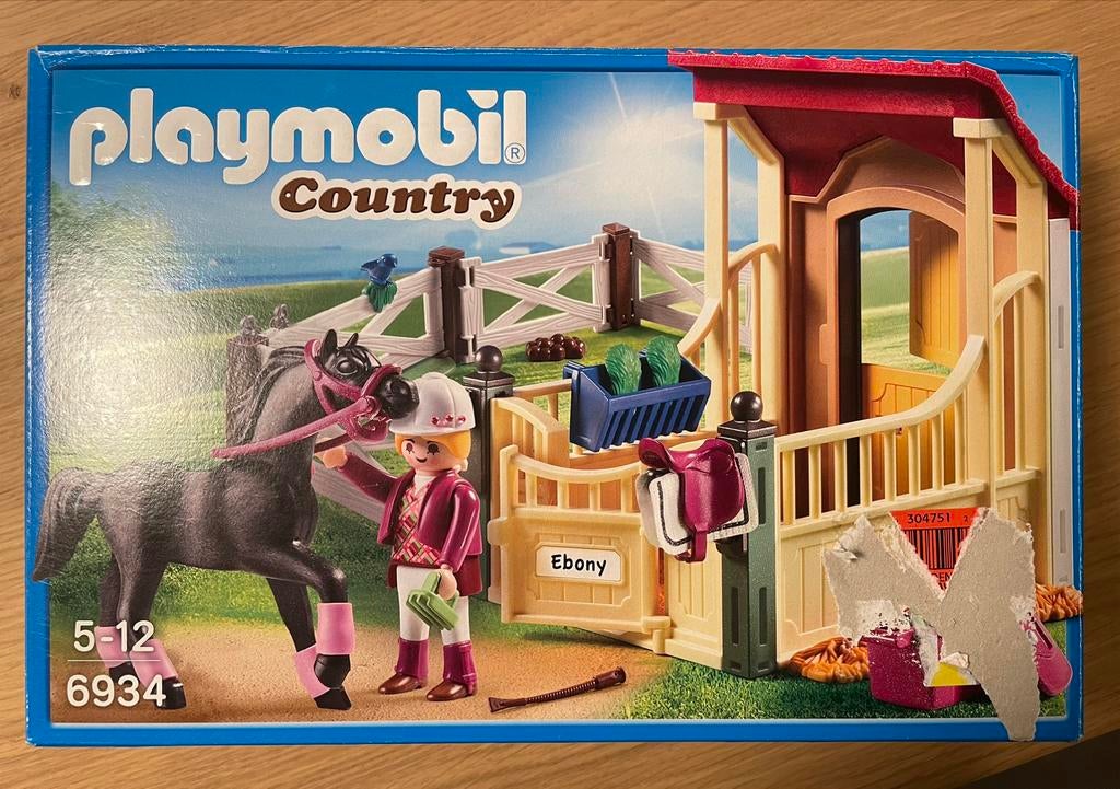Playmobil 6934 country Arabier met paardenbox, Ophalen of Verzenden, Zo goed als nieuw