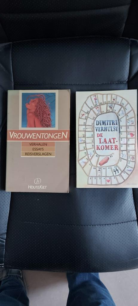 twee romans: Vrouwentongen en De laatkomer, Ophalen of Verzenden, Gelezen