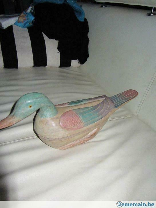 canard en bois boite a bijoux