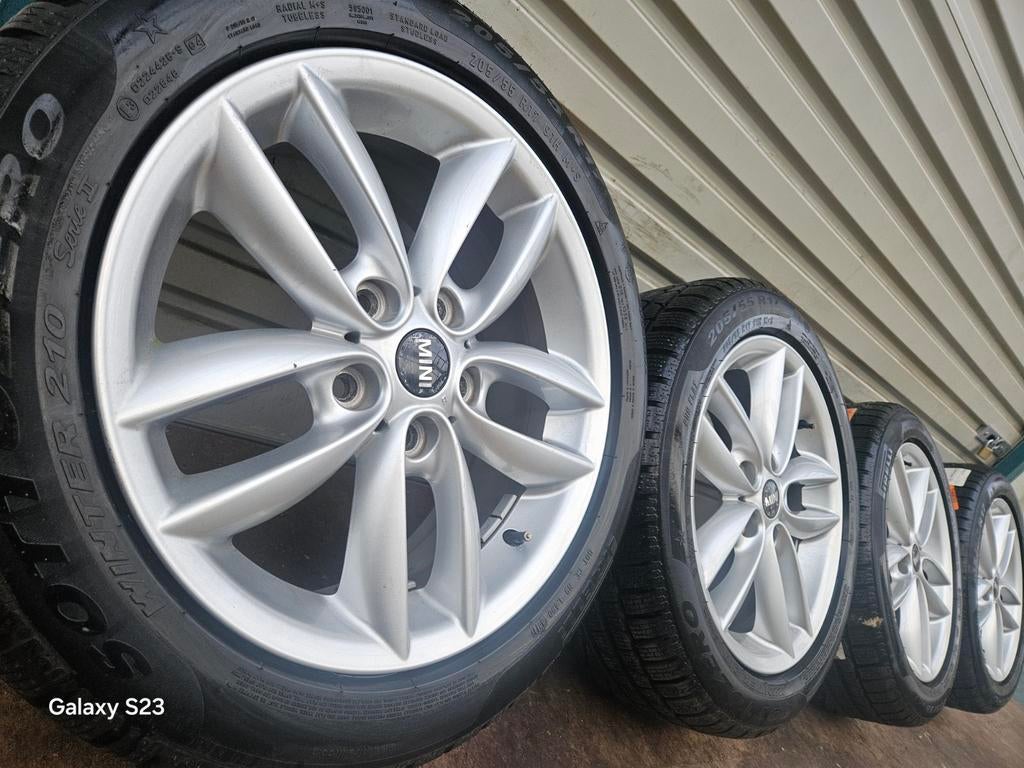 17 inch orig Mini Countryman  R60 R61 velgen winterbanden, Ophalen of Verzenden
