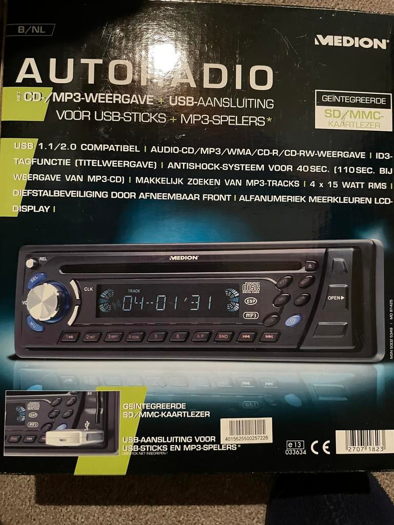 Autoradio, Ophalen, Zo goed als nieuw