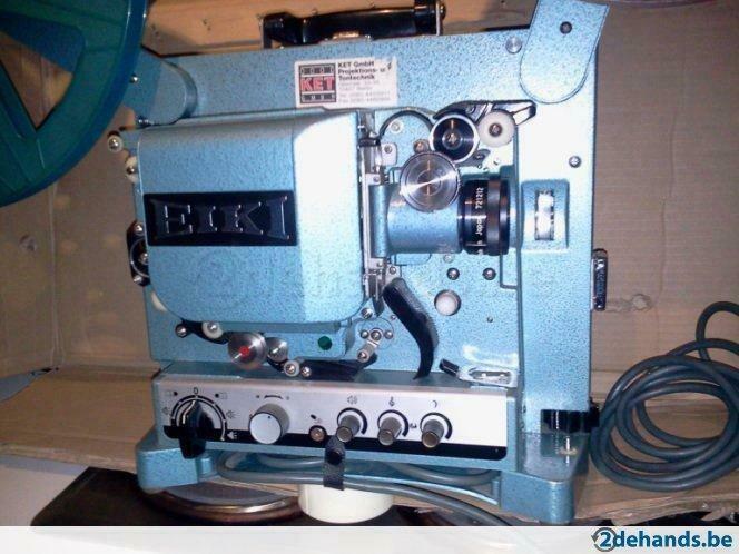 16mm projektor Eiki, Ophalen, Gebruikt