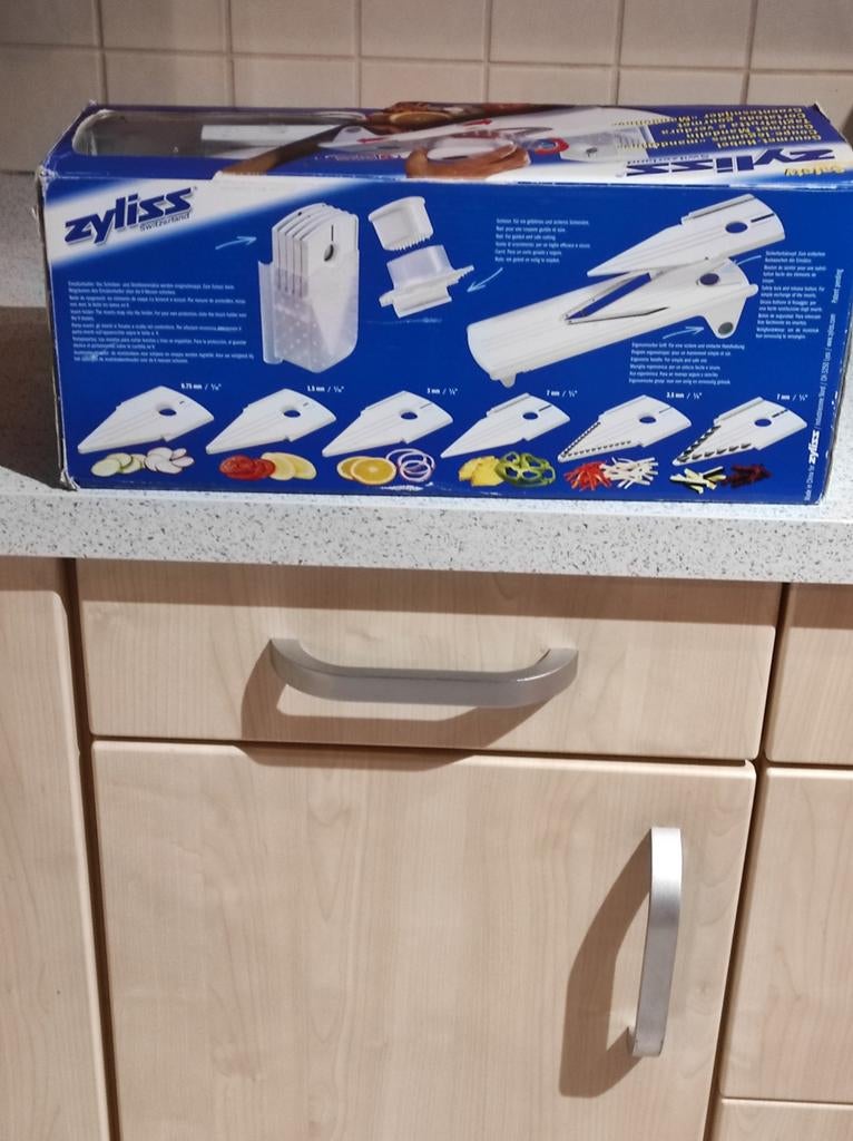 Zylizz groentesnijder, Gebruikt
