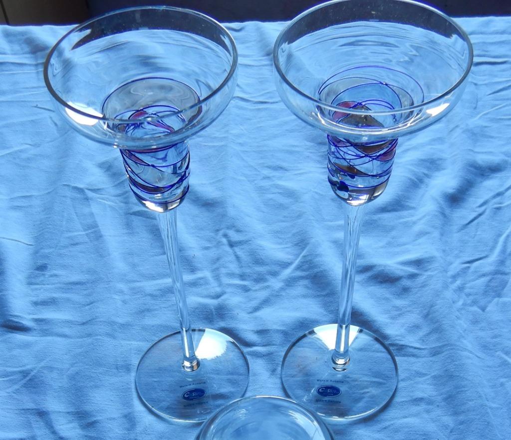 2 BOUGEOIRS "fait main", ils sont NEUFS ., Antiquités & Art, Enlèvement ou Envoi