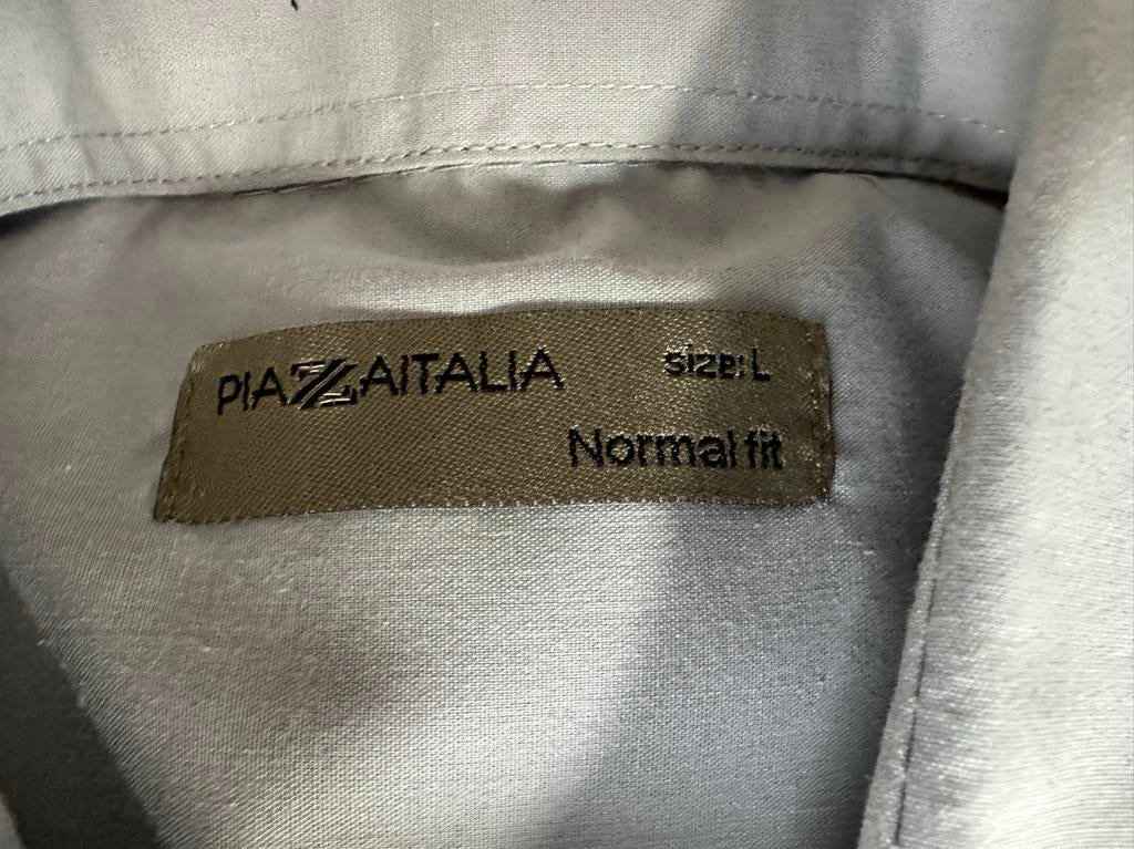 Chemise de costume exclusive Piazza Italia en parfait état, Tour de cou 41/42 (L), Enlèvement ou Envoi, Piazza italia, Comme neuf