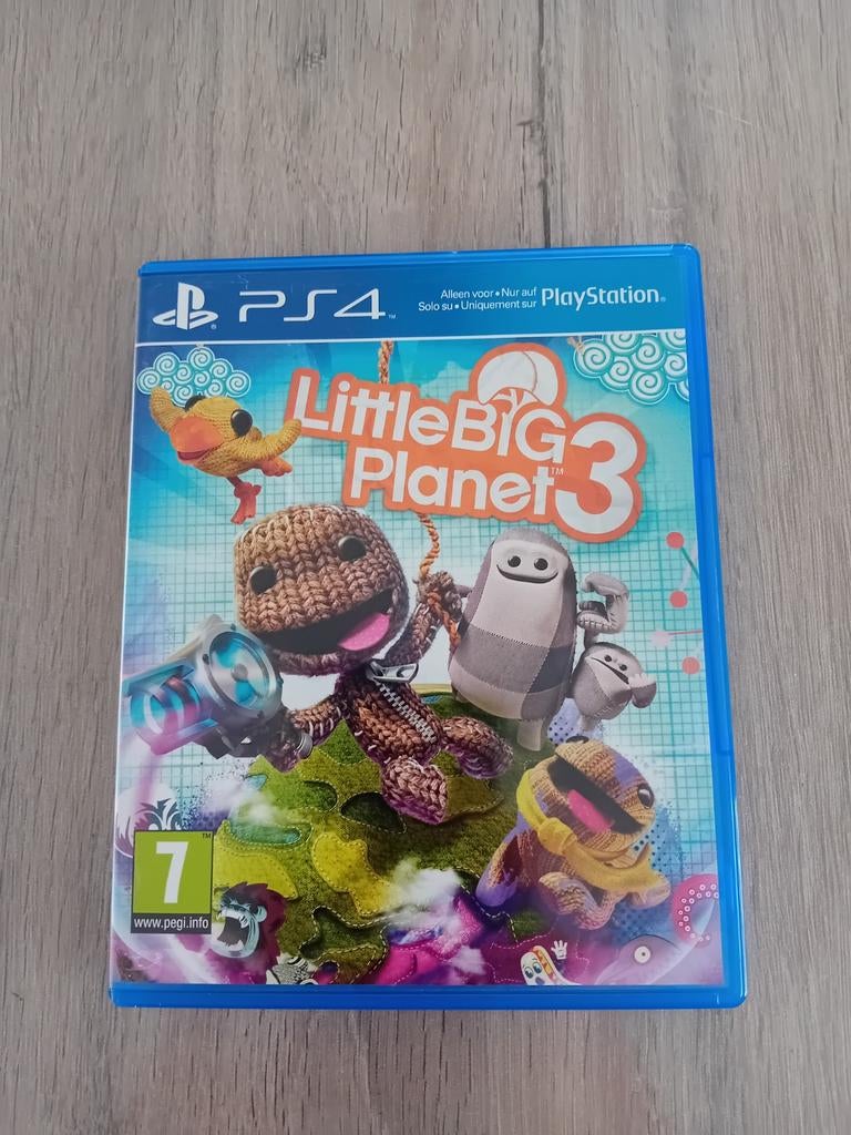 Little Big Planet 3 - Playstation 4, Games en Spelcomputers, Ophalen, Online, Zo goed als nieuw, 3 spelers of meer