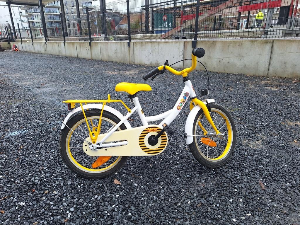 Kinderfiets maya de bij, Ophalen
