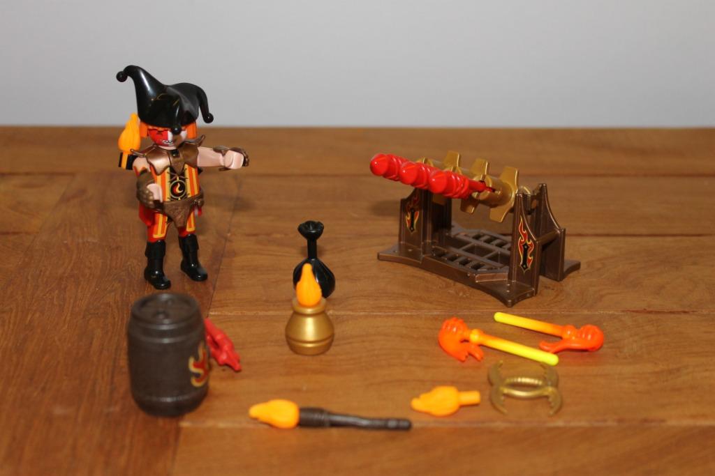 Canon et Maître du feu Playmobil Novelmore 70228  COMPLET, Enlèvement, Comme neuf