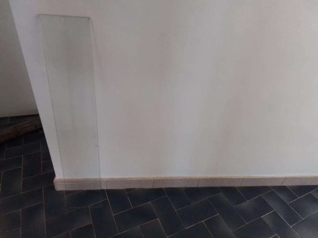 Tablette lavabo, Bricolage & Construction, Sanitaire, Enlèvement, Comme neuf, Verre, Lavabo
