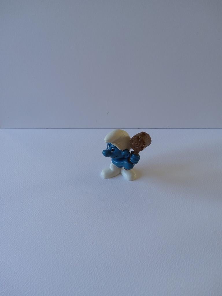 Schtroumpf avec maillet, Enlèvement ou Envoi, Utilisé, Poupée, Figurine ou Peluche