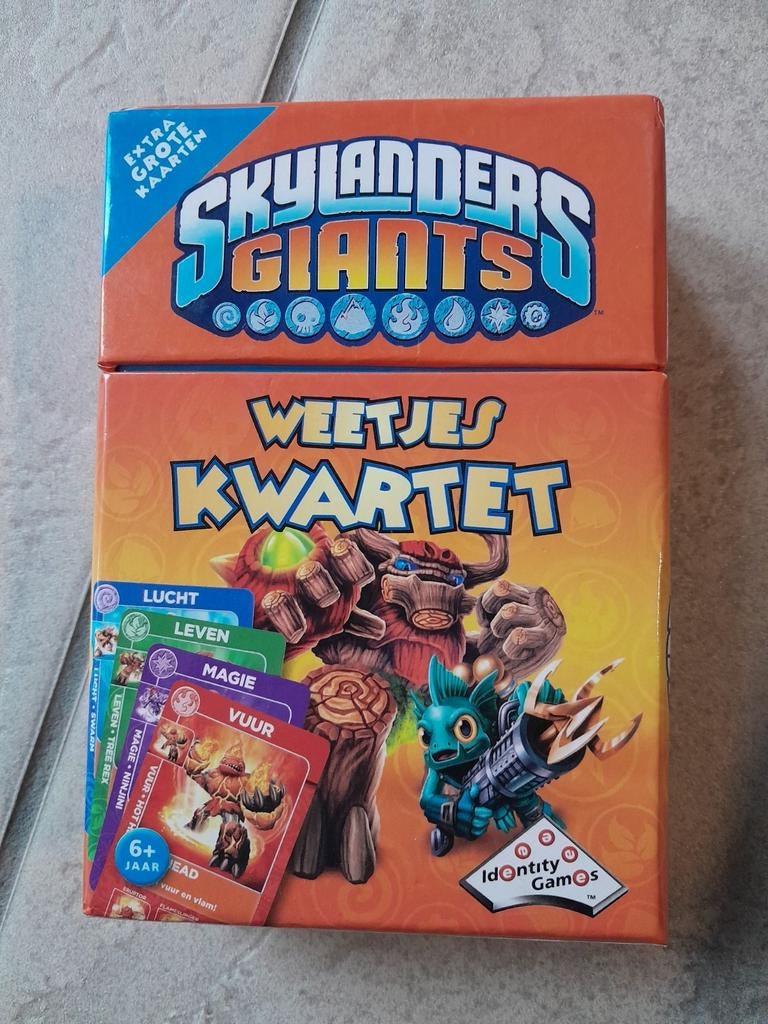 Weetjes kwartet...skylanders, Verzamelen, Ophalen, Zo goed als nieuw