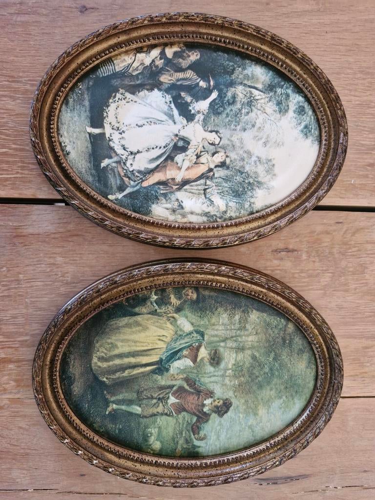 2 prints op stof, Ophalen