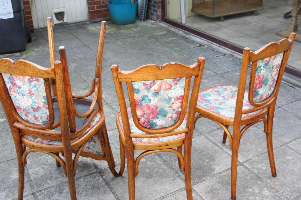 chaises anciennes Tonet ???, Style Tonet, Brun, Enlèvement, Utilisé