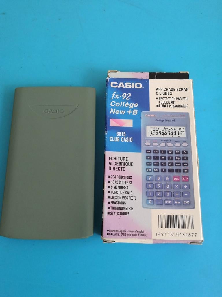 Casio fx92 neuf, Divers, Calculatrices, Enlèvement ou Envoi, Comme neuf