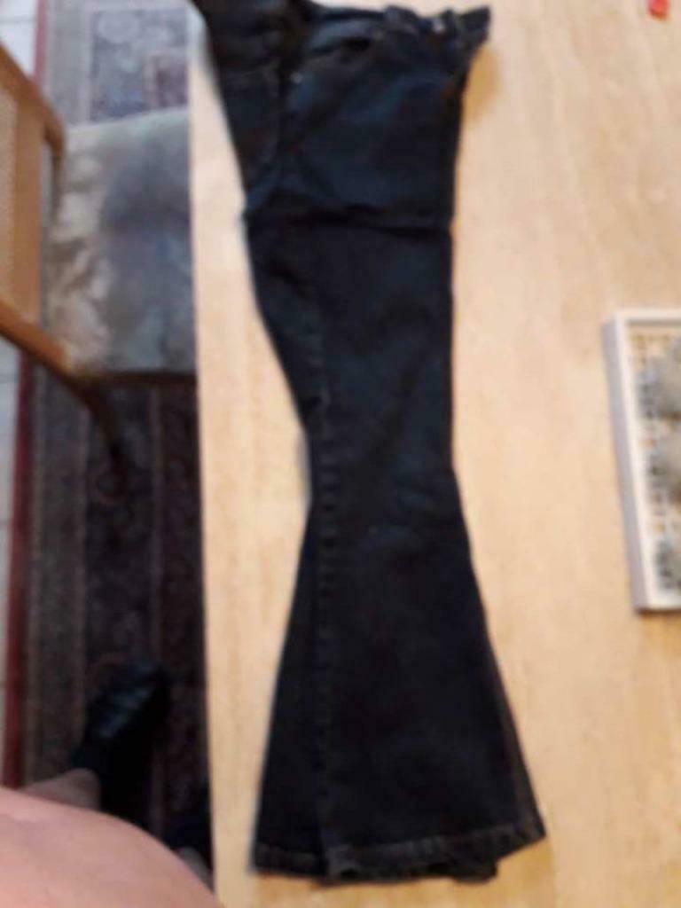 Jeansbroek 'SHIMMY' (meisje/tieners) Maat EU 38/UK 10, Maat 38/40 (M), Blauw, Ophalen of Verzenden, Lang