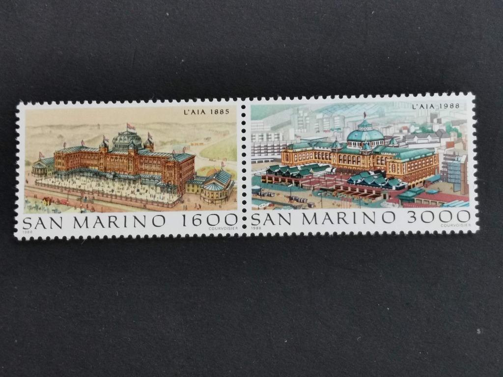 San Marino 1988 - grote wereldsteden - Den Haag **, Ophalen of Verzenden, Postfris