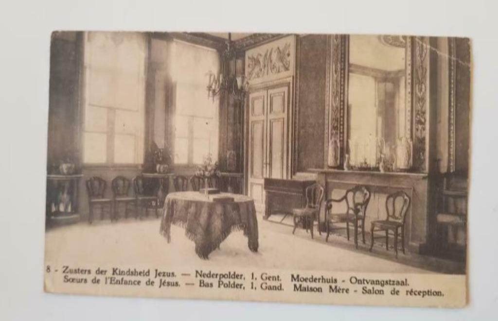 Postkaart Zusters der Kindsheld Jezus Gent Moederhuis, Verzamelen, Ophalen of Verzenden, Oost-Vlaanderen