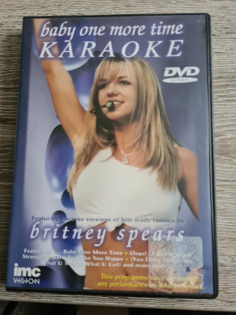DVD Karaoke Britney Spears, Verzenden, Zo goed als nieuw