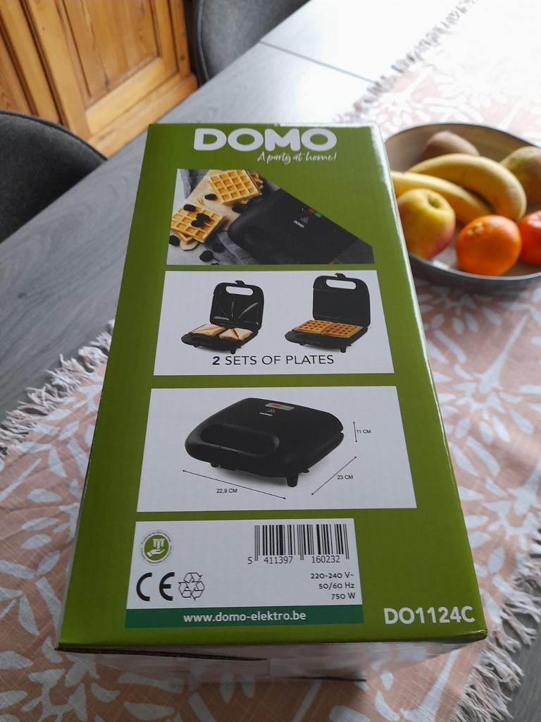 Snackwagen, wafelijzer  +croque, Enlèvement, Neuf