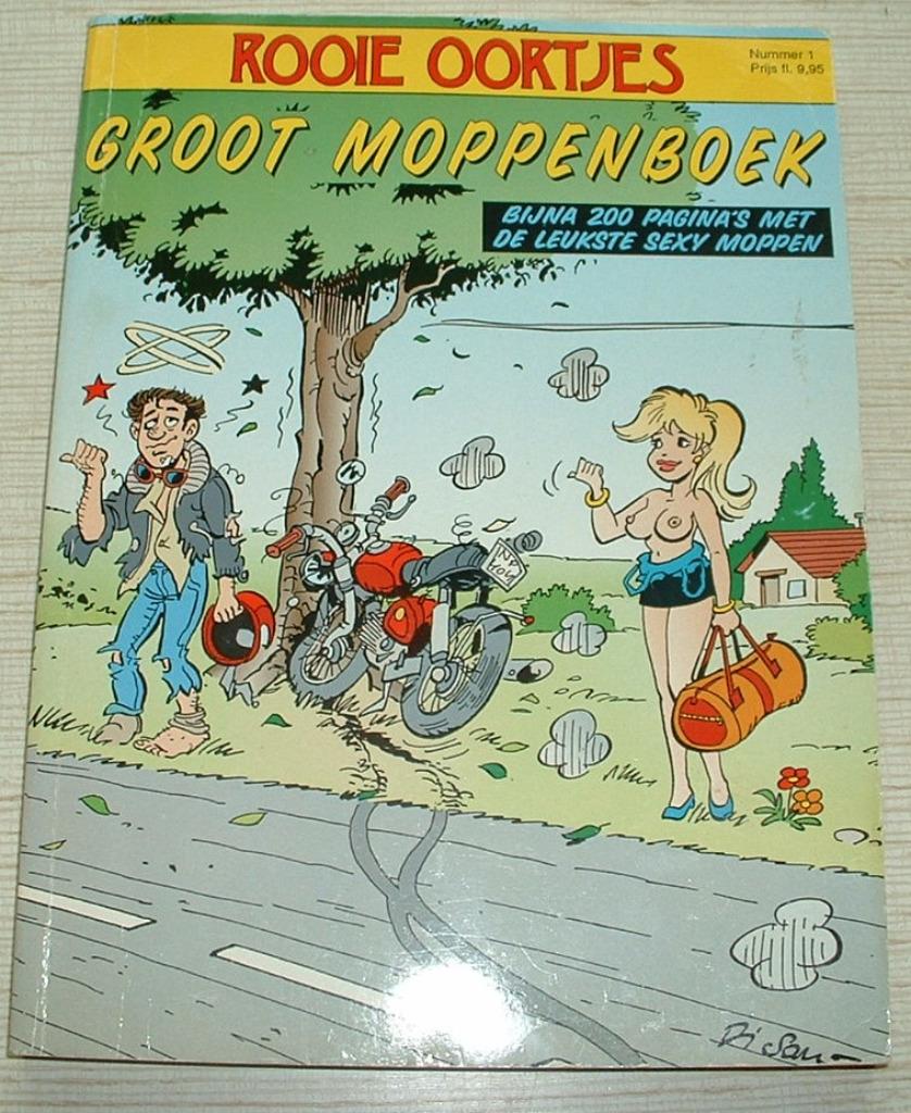 rooie oortjes groot moppenboek, Boeken, Stripverhalen, Meerdere stripboeken, Ophalen of Verzenden, Zo goed als nieuw, Diverse Auteurs