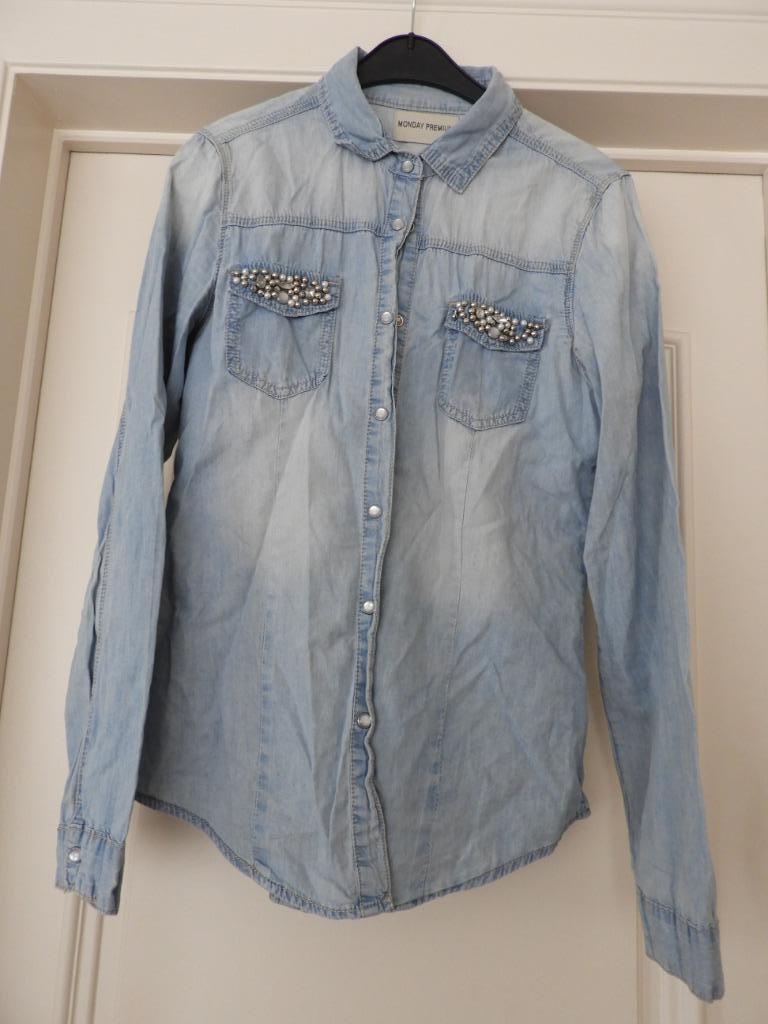 kleding  xl k, Kleding | Dames, Ophalen of Verzenden, Zo goed als nieuw, Maat 46/48 (XL) of groter, Blauw