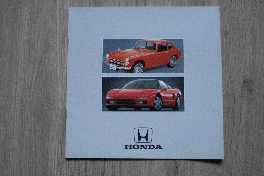Honda ( Brochure 1990-1991), Honda, Enlèvement ou Envoi, S.A. Honda Belgium, Utilisé