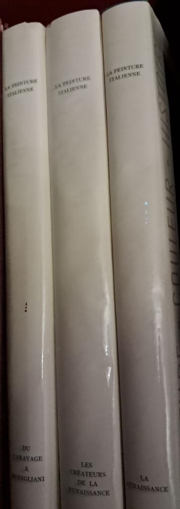 La Peinture italienne. Skira 3 volumes complets.1950 Venturi, Enlèvement ou Envoi
