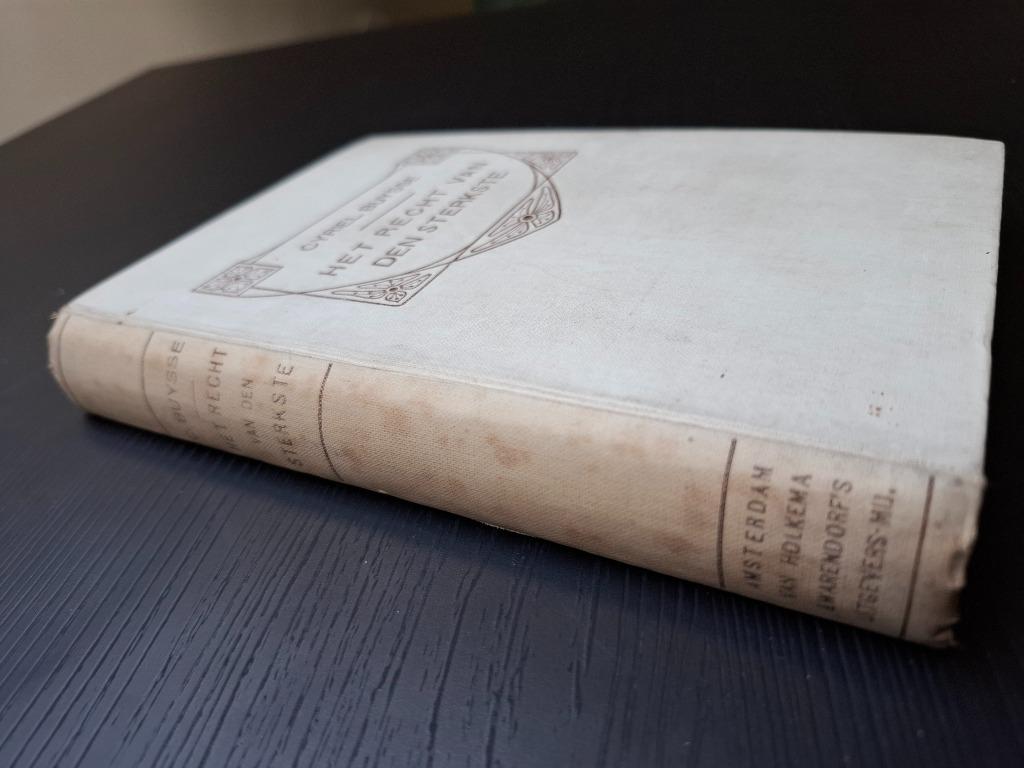Cyriel Buysse - Het recht van den sterkste - 2de ed - 1924, Antiek en Kunst, Ophalen of Verzenden