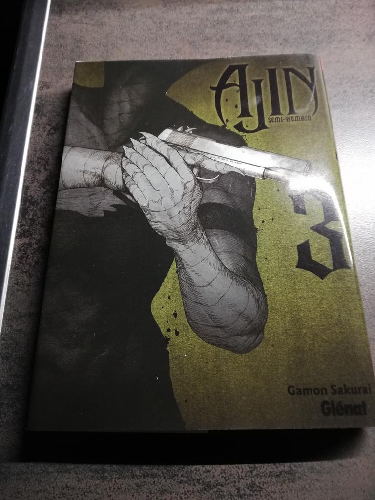 Manga  Ajin semi-humain tome 3   Gamon Sakuraï   NEUF, Eén stripboek, Nieuw, Ophalen of Verzenden, Glénat