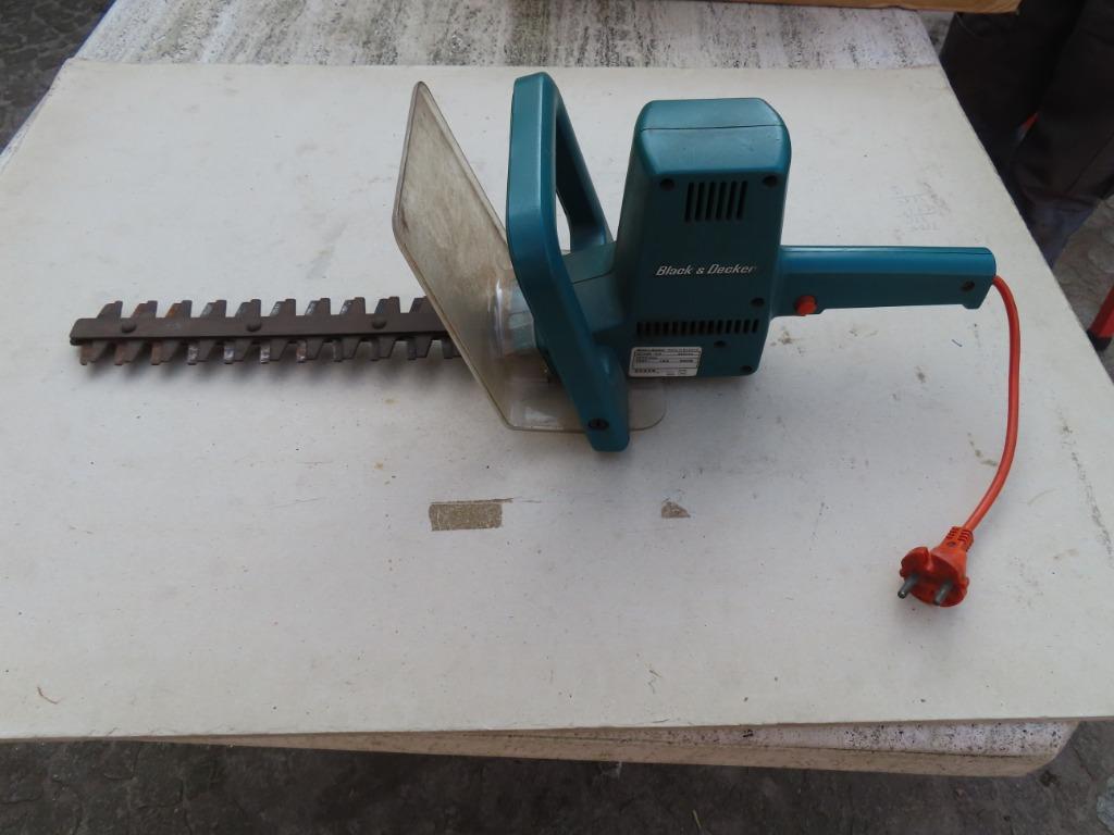 Haagschaar - Heggeschaar - electrisch - Black en Decker, Tuin en Terras, Heggenscharen, Ophalen of Verzenden, Gebruikt, Elektrisch