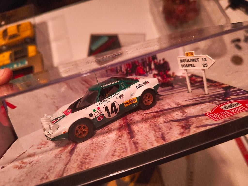 Collection de voitures miniatures Lancia Stratos 1:43, Hobby & Loisirs créatifs, Voitures miniatures | 1:43, Enlèvement ou Envoi