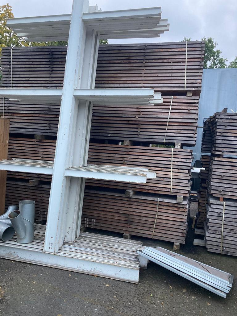 Grote partij draagarmstellingen dubbel/ enkelzijdig, Ophalen