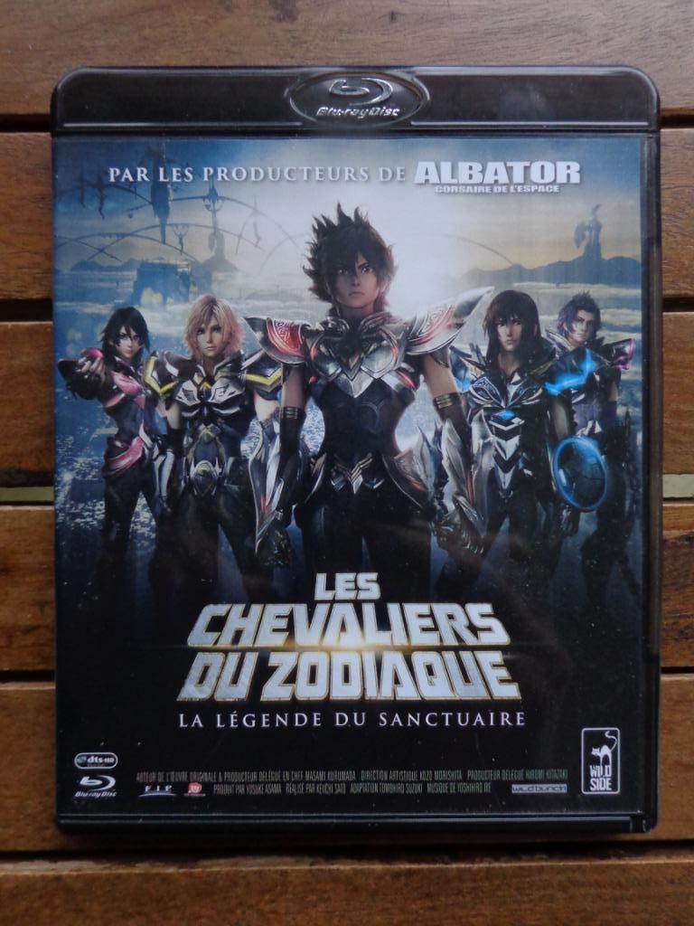 )))  Bluray  Les Chevaliers du Zodiaque  / Animation  (((, Ophalen of Verzenden, Zo goed als nieuw, Tekenfilms en Animatie