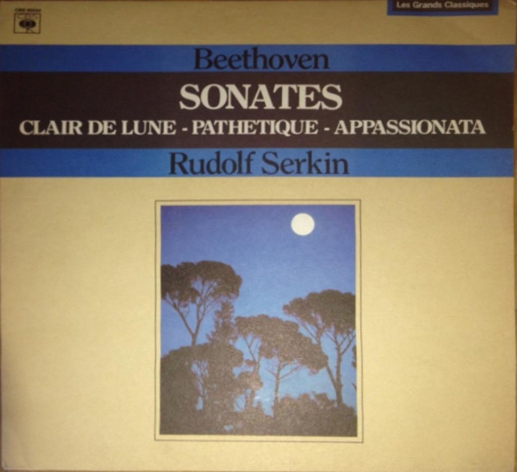 LP Serkin Beethoven piano sonates 1963 Mint, Cd's en Dvd's, Vinyl | Klassiek, Zo goed als nieuw, Ophalen of Verzenden