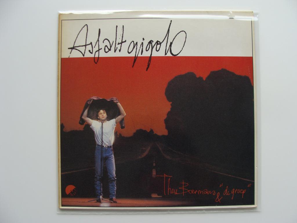 Theu Boermans & "De Groep" – Asfalt Gigolo (1980), Cd's en Dvd's, Vinyl | Nederlandstalig, Ophalen of Verzenden, 12 inch, Rock