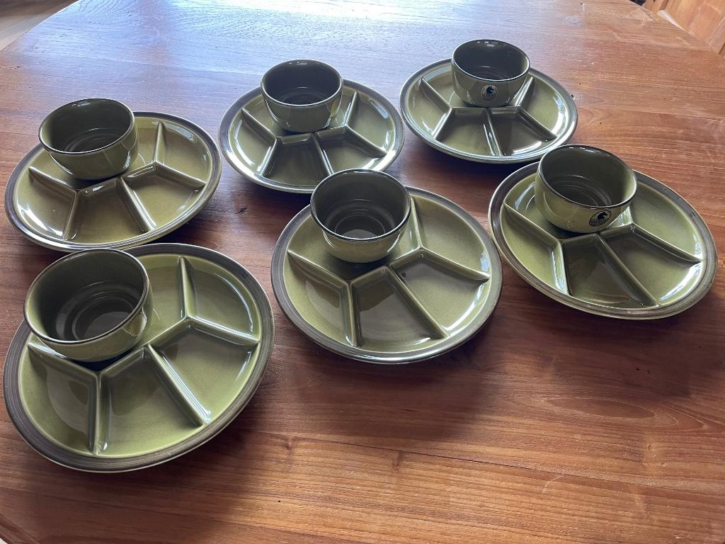 Fondueborden, Ophalen, Zo goed als nieuw