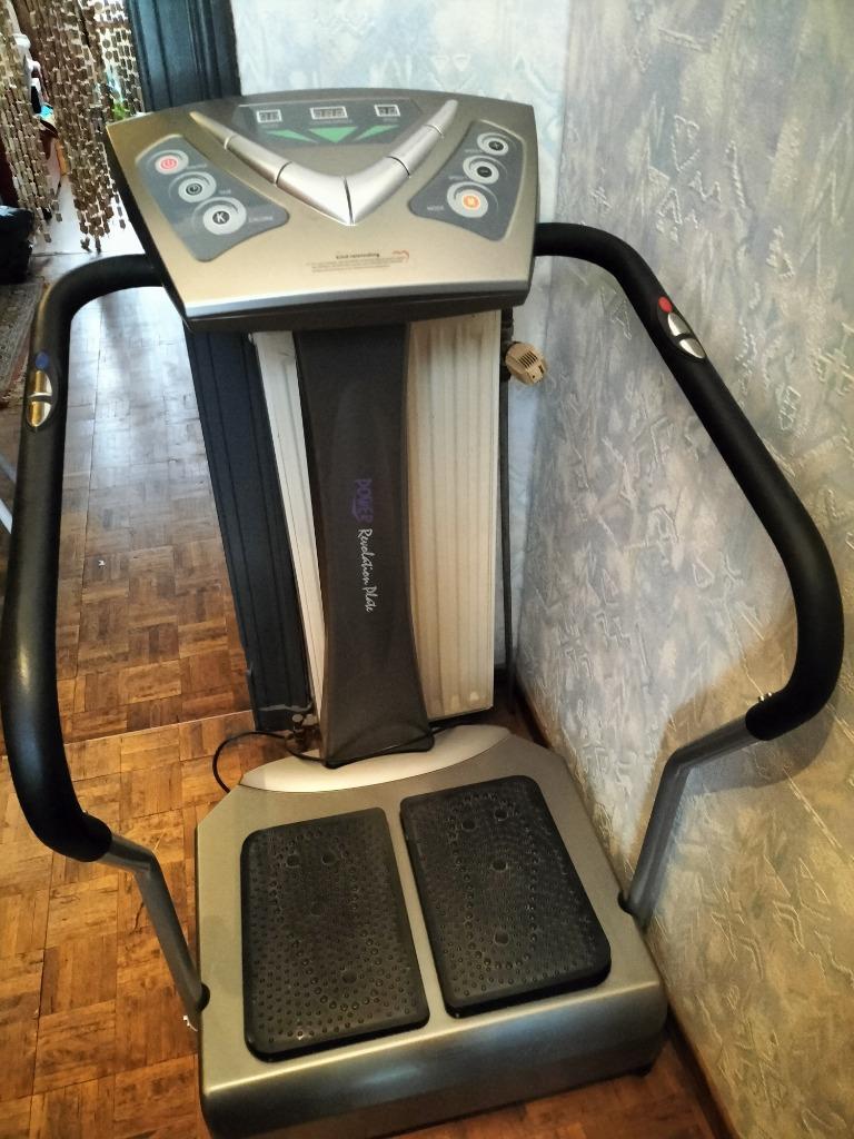 Plateau fitness vibrant power plate, Enlèvement, Comme neuf, Bras, Plaque vibrante