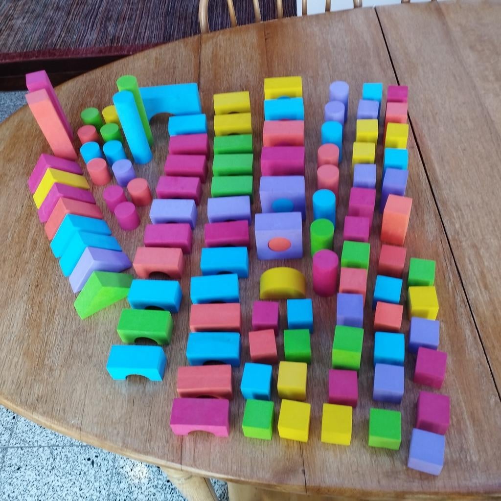 105 blocs en néoprène neuf pour jeu d'enfant, Enlèvement, Comme neuf
