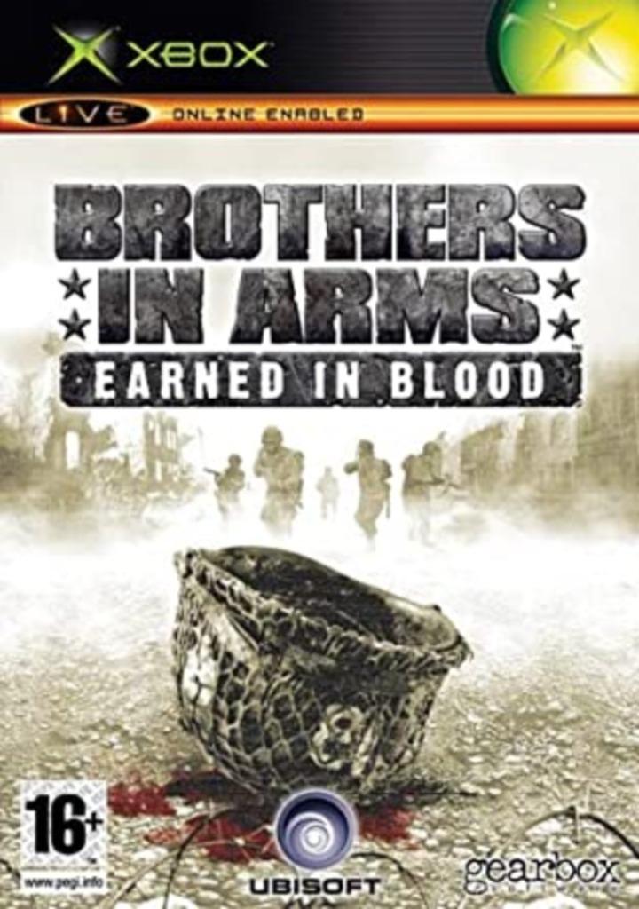Brothers in Arms Earned in Blood, Games en Spelcomputers, Games | Xbox Original, Shooter, 1 speler, Ophalen of Verzenden, Zo goed als nieuw