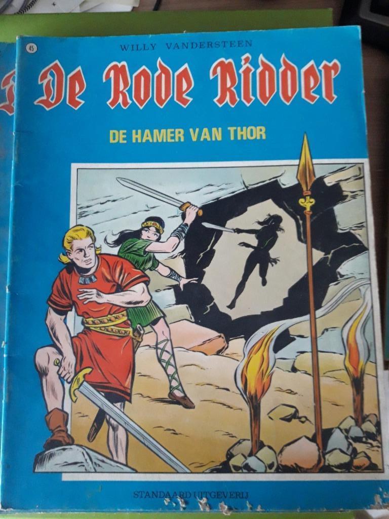 Le Chevalier Rouge 45 : Le Marteau de Thor, Enlèvement ou Envoi, Willy Vandersteen, Une BD, Utilisé
