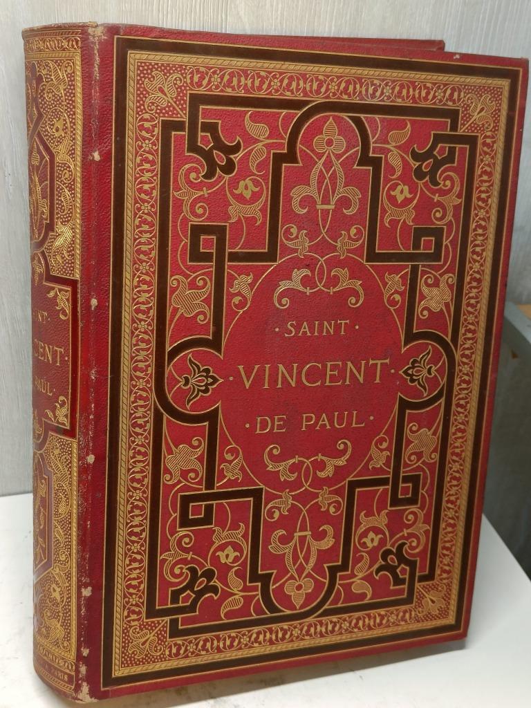 Saint Vincent de Paul et sa mission sociale Arthur Loth 1880, Antiquités & Art, Enlèvement ou Envoi