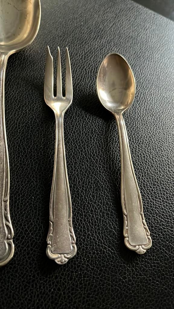 Couverts Alpacca silber 100 - vintage, Antiquités & Art
