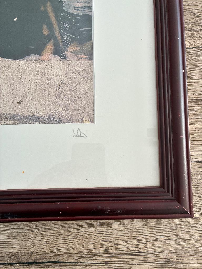LITHOGRAPHIE DE MA DOUCE - NATHACHA PIRNAY, Antiquités & Art, Art | Lithographies & Sérigraphies, Enlèvement ou Envoi
