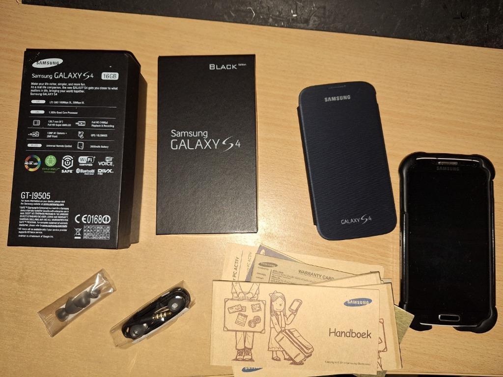 Samsung galaxy s4 4,99" opgelet scherm vertoond mankementen, Gebruikt, Overige modellen, Zwart, Touchscreen
