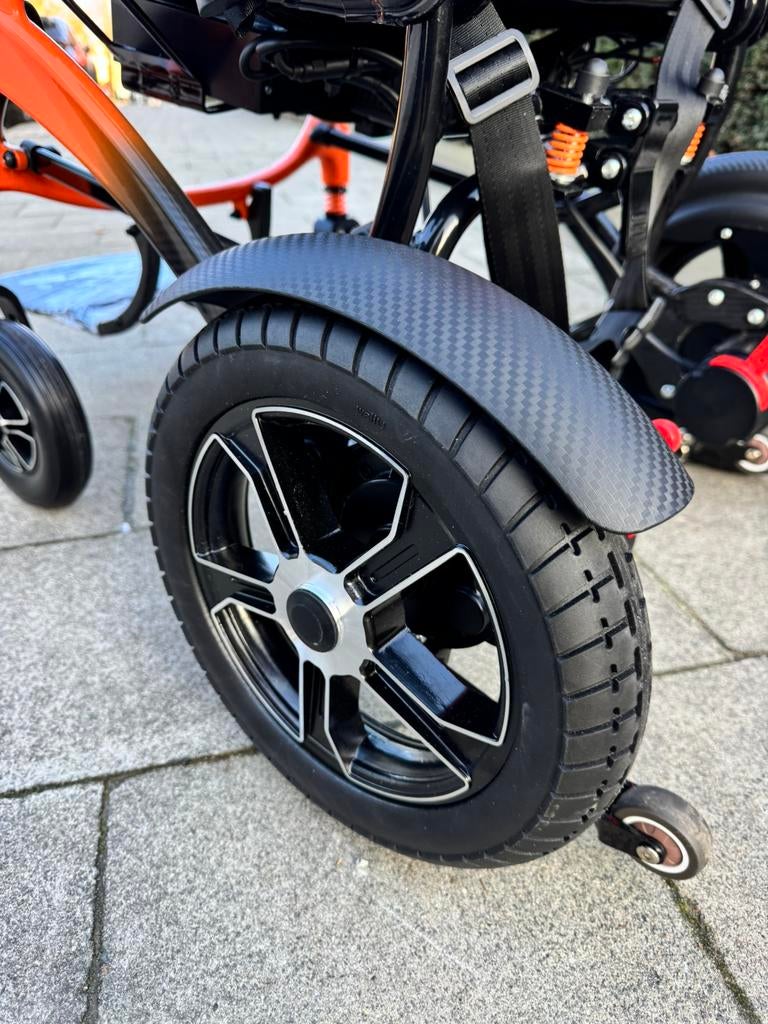 Lichtgewicht Carbon Fiber Elektrische rolstoel invalidestoel, Diversen, Rolstoelen, Ophalen of Verzenden, Inklapbaar, Nieuw, Elektrische rolstoel