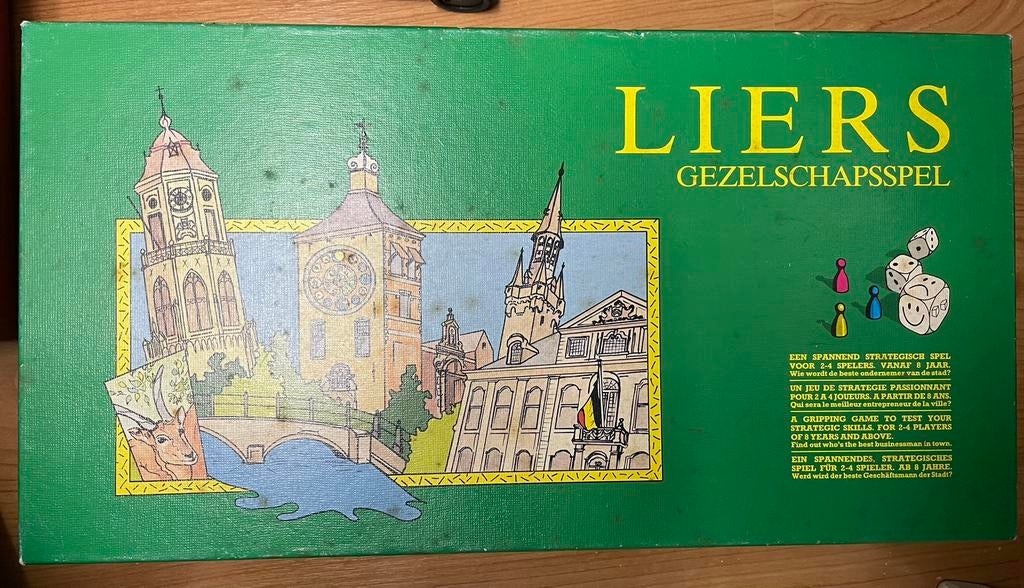 Liers gezelschapsspel, Ophalen of Verzenden, Zo goed als nieuw